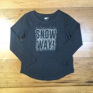 NWT Crazy8 Girls Long Sleeve Shirt and Hat 2 Pack